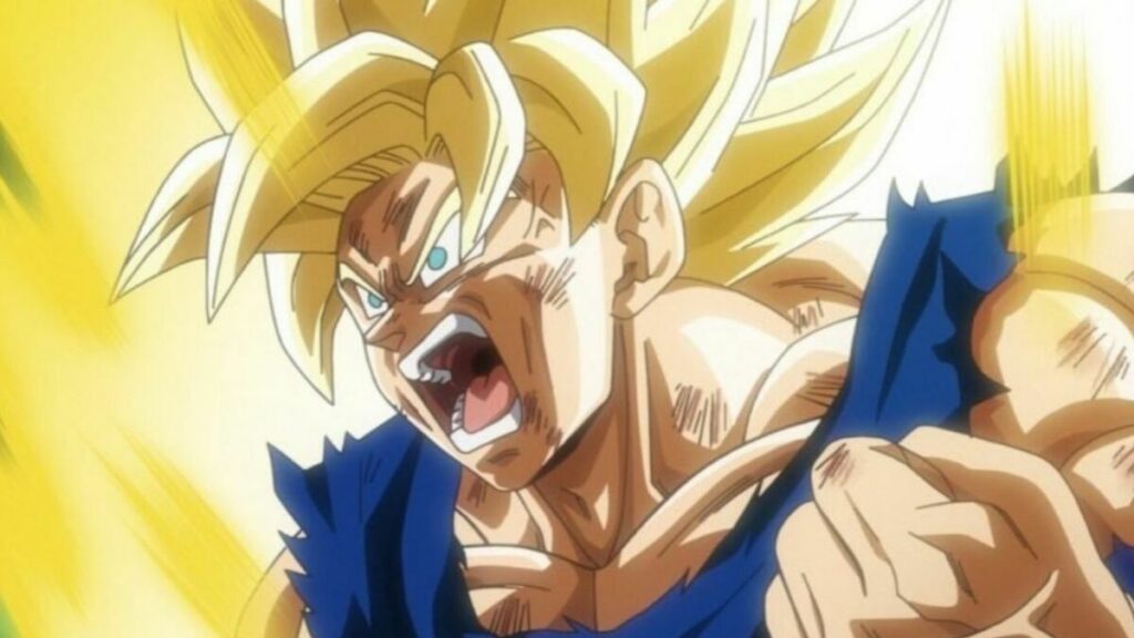 Goku en Super Saiyan - Dragon Ball Z