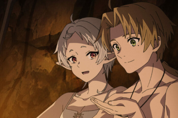 L’épisode 12 de la saison 2 de Mushoku Tensei se termine avec les cloches du mariage à l’horizon pour Rudy et Sylphy.