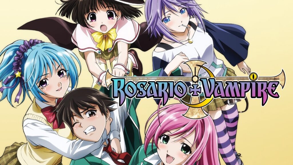 Rosario + Vampire anime de vampire 