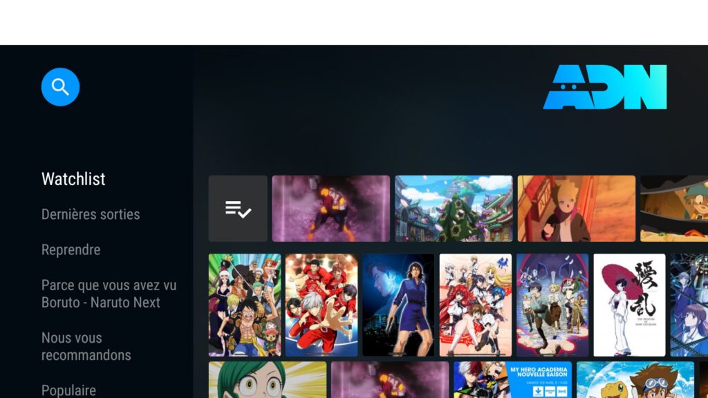 plateformes de streaming - ADN