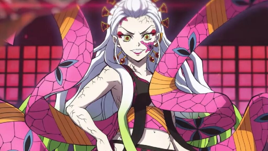 antagonistes féminines d’anime - Daki - Demon Slayer