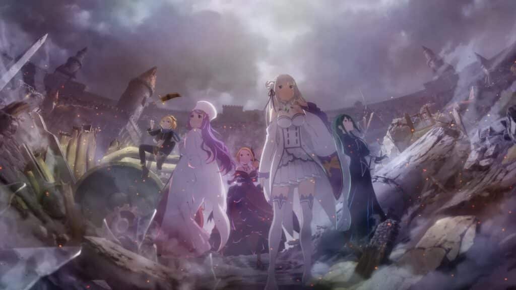 Nouveau visuel clé - Saison 3 Re:Zero