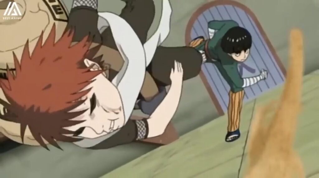 Rock Lee vs Gaara - meilleurs combats de Naruto
