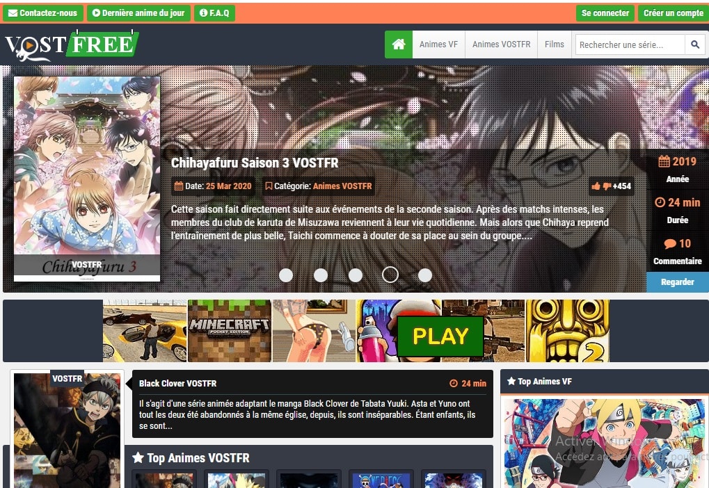 anime streaming Vostfree 