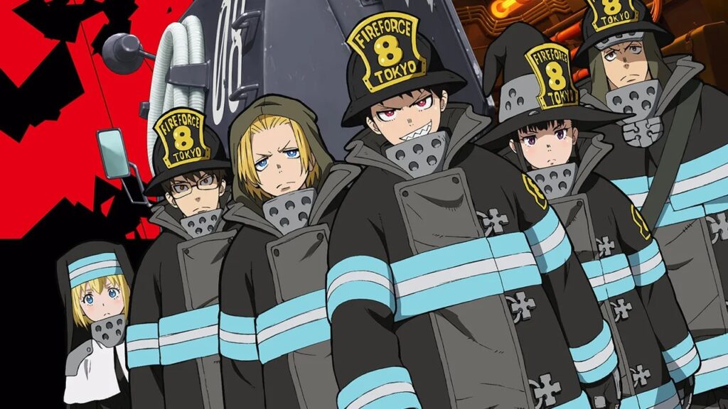anime comme Kaiju No 8 - Fire force